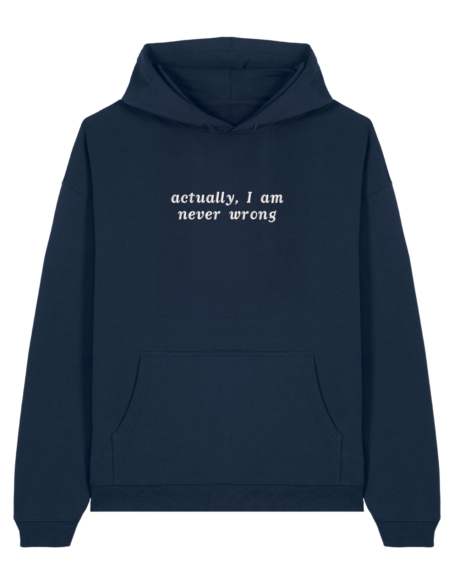 Never wrong hoodie mesaje