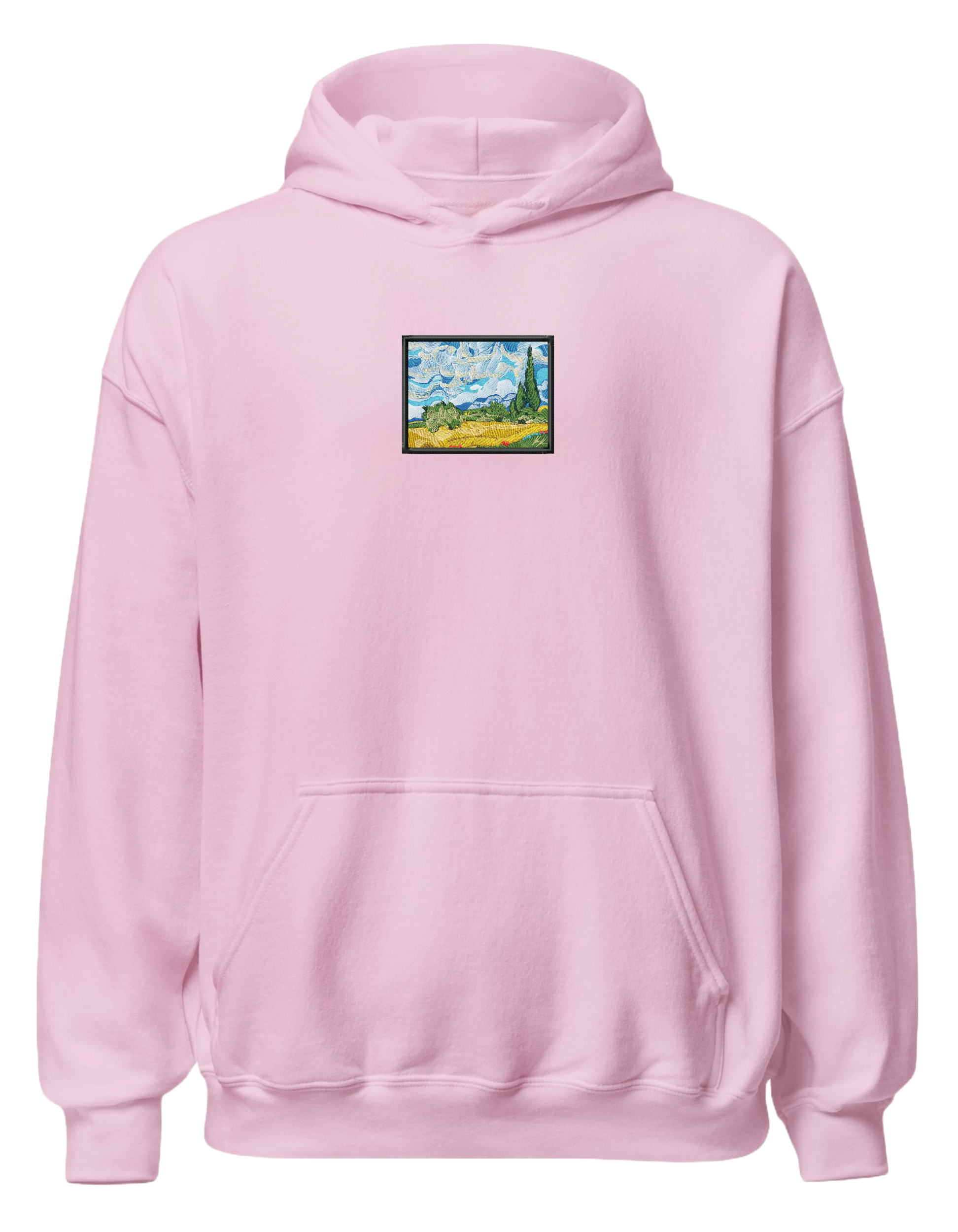 Wheat field with cypresses Van Gogh hoodie Picturi - Thread Muse