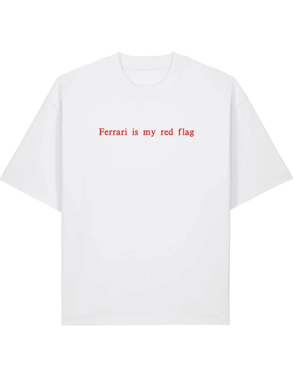 Red flag tricou F1 - Thread Muse