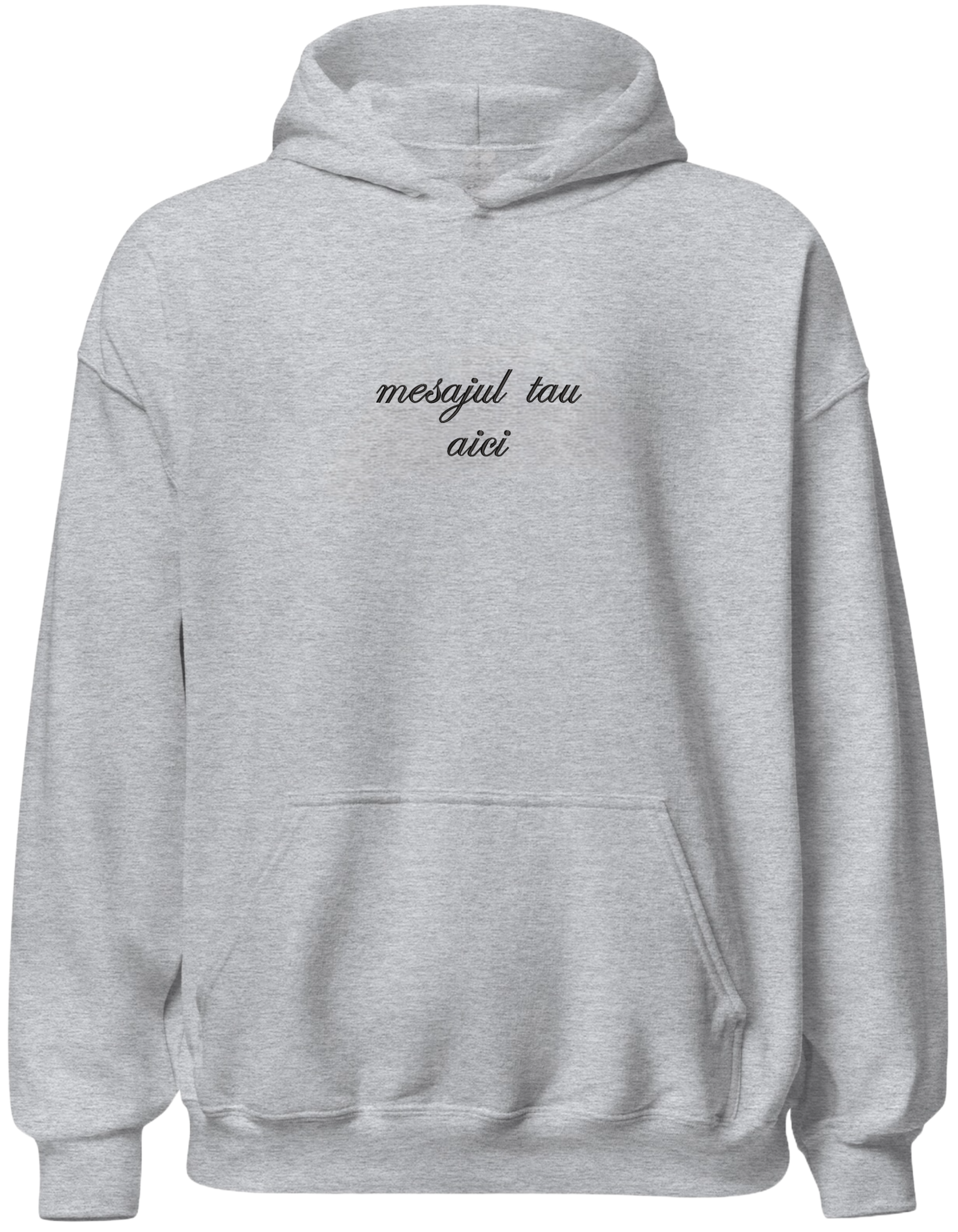 Custom hoodie font cursiv - Thread Muse