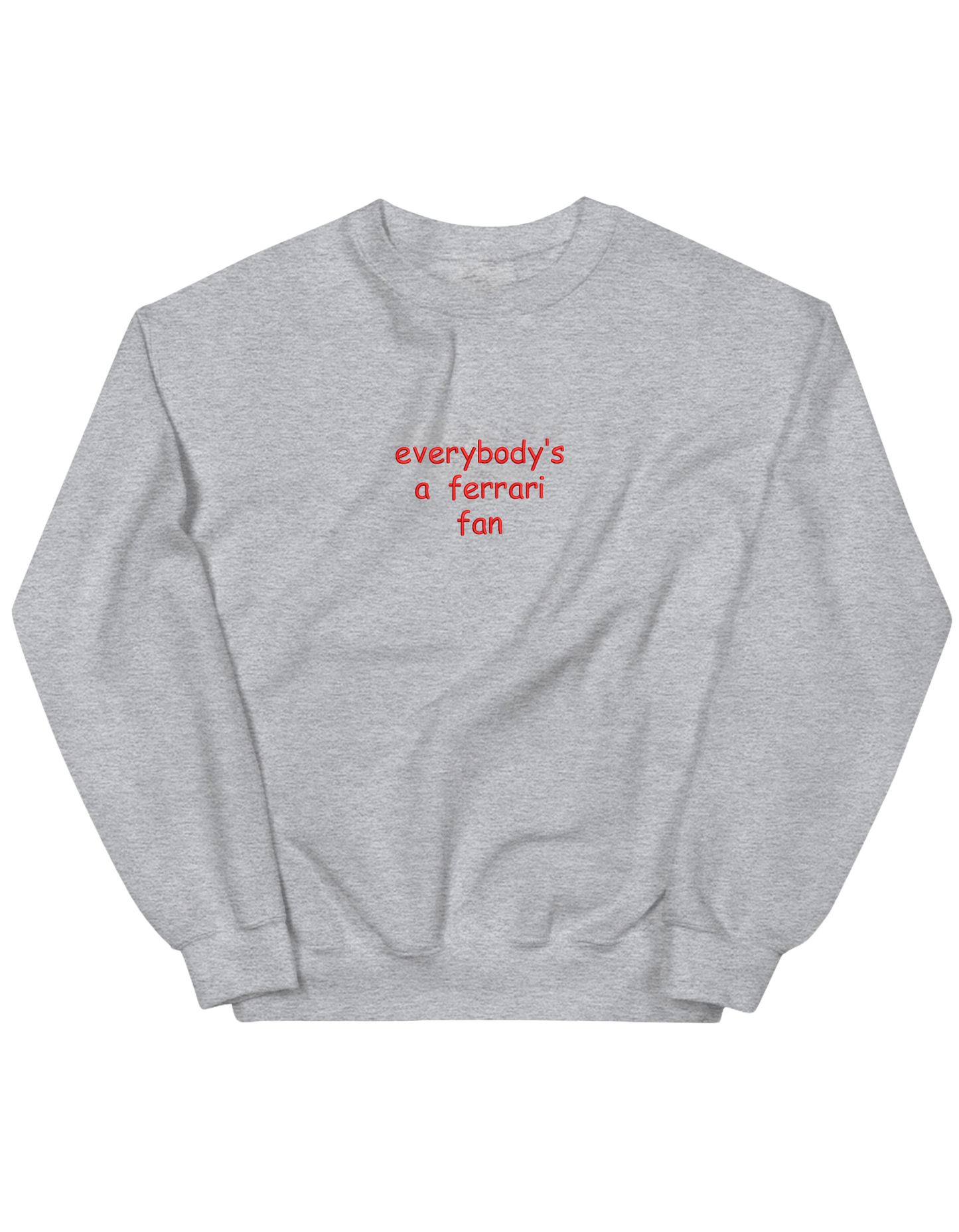 Ferrari fan sweatshirt F1 - Thread Muse