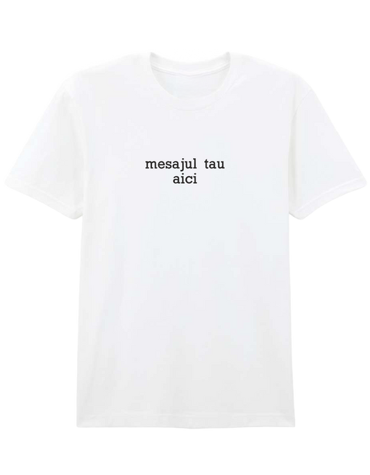Custom tricou font sherif - Thread Muse