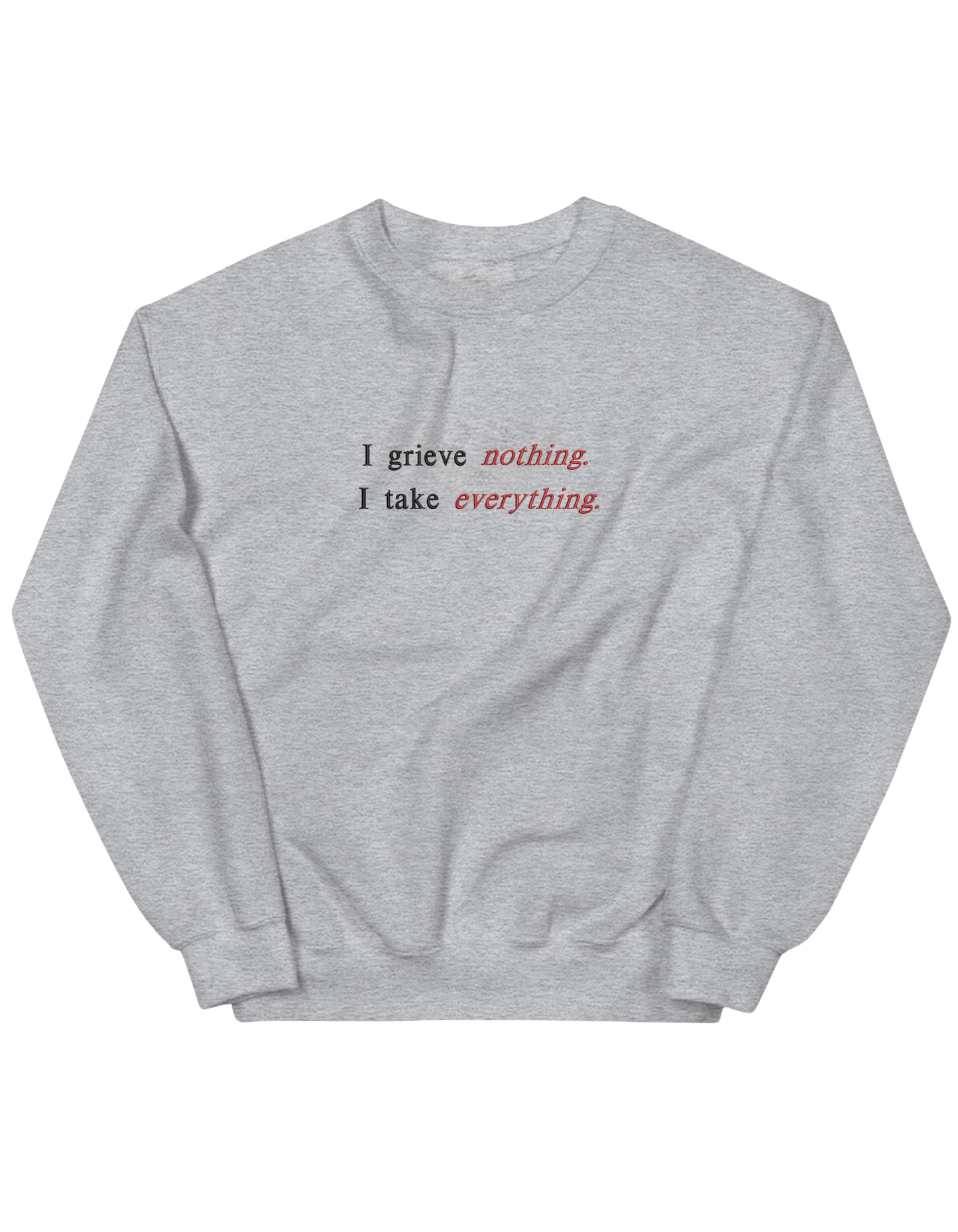 Shatter me sweatshirt - Thread Muse