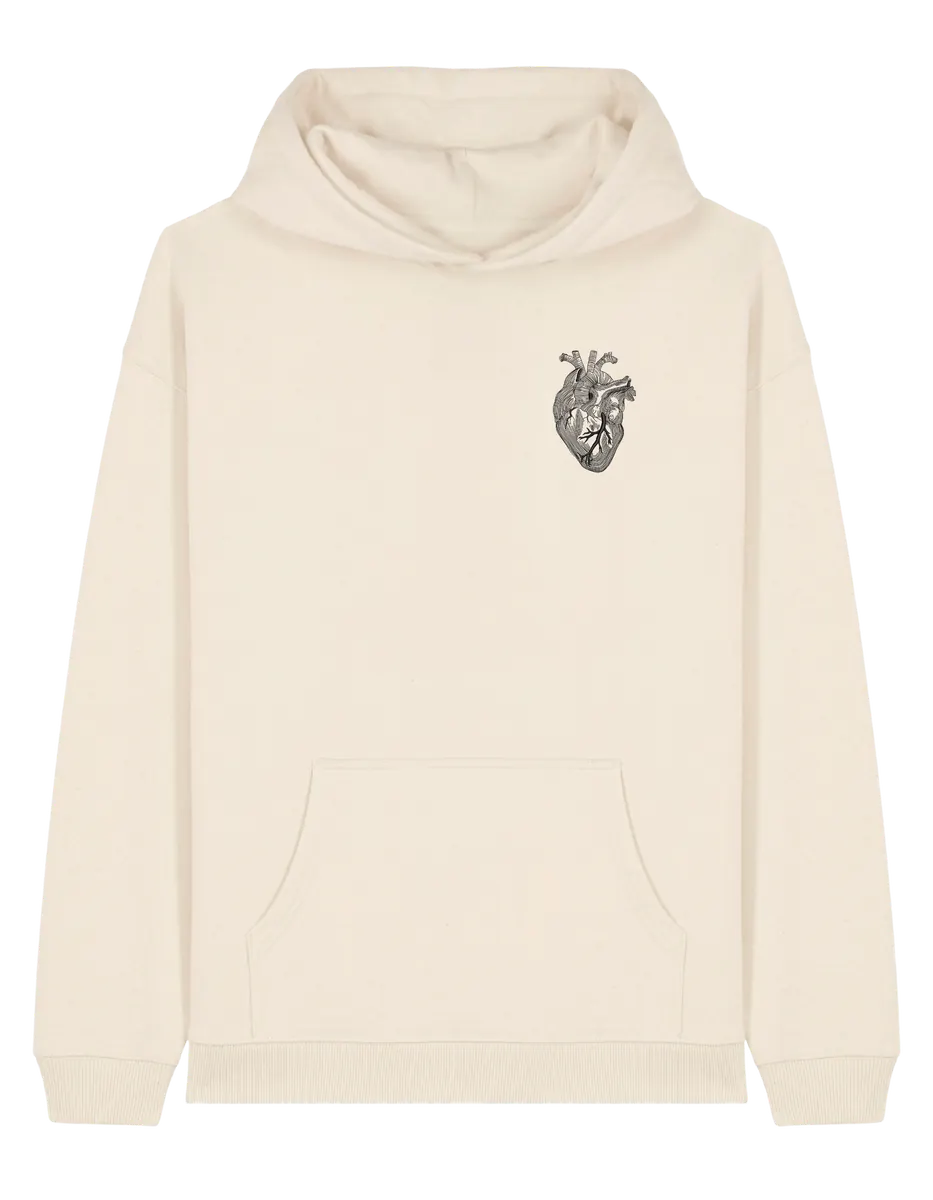 Anatomical heart hoodie Medical