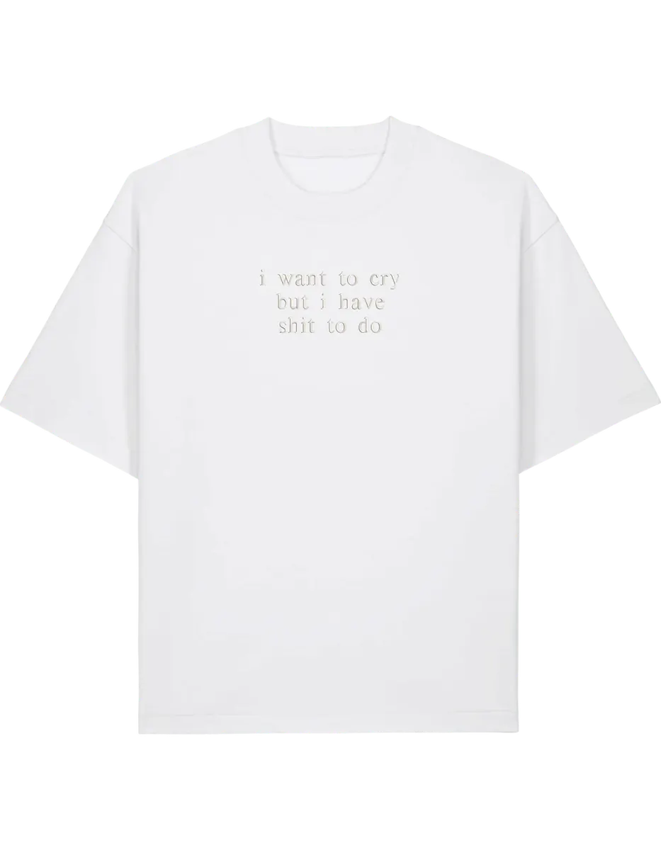 I want to cry tricou - Thread Muse