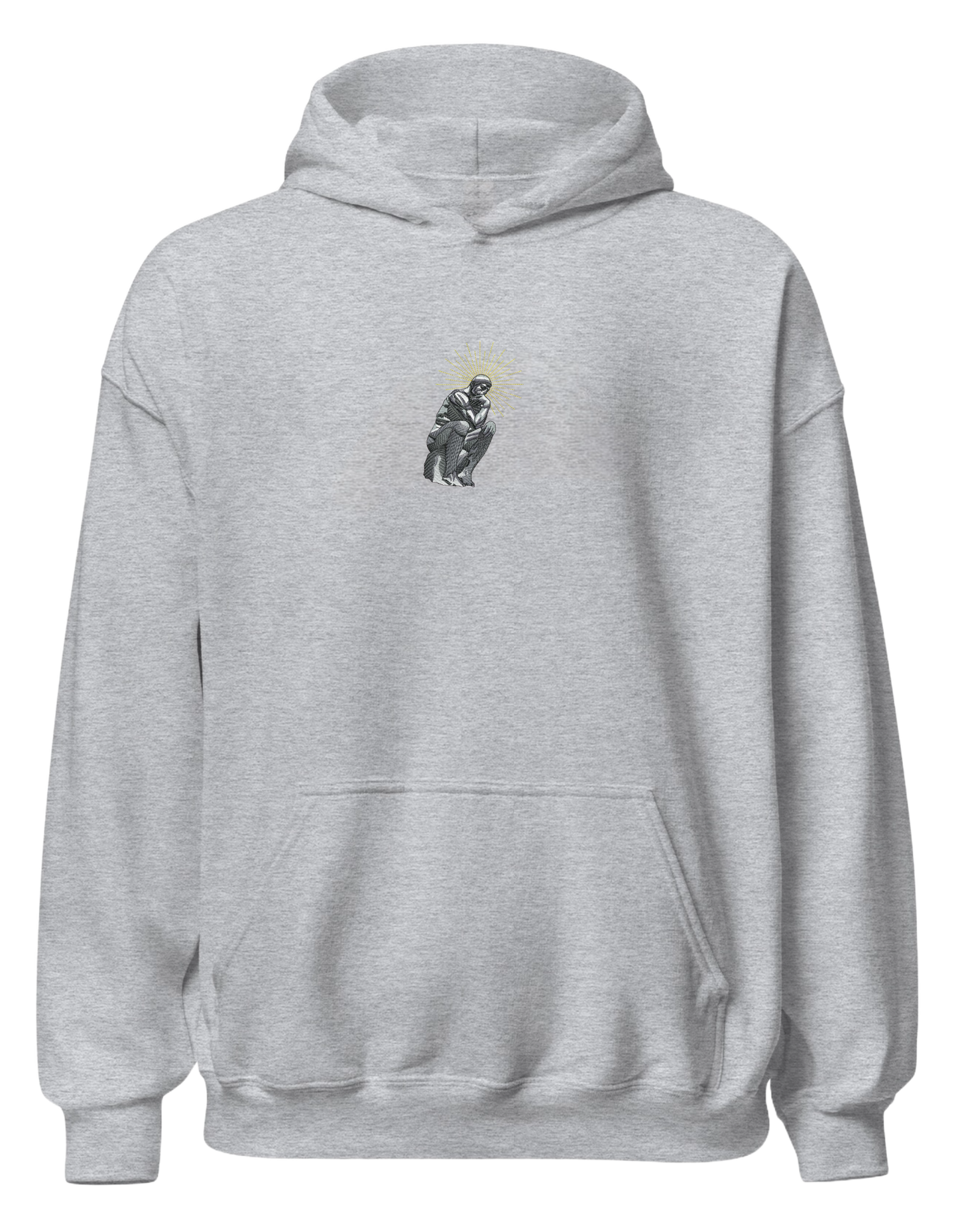 The Thinker hoodie Sculpturi - Thread Muse