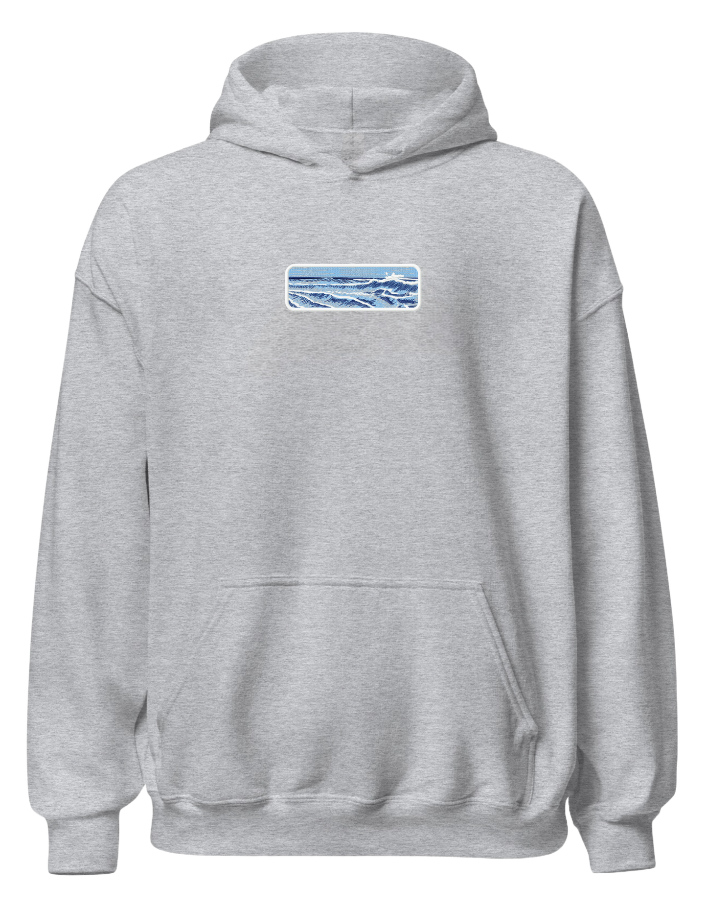 Japanese ocean waves hoodie Picturi - Thread Muse
