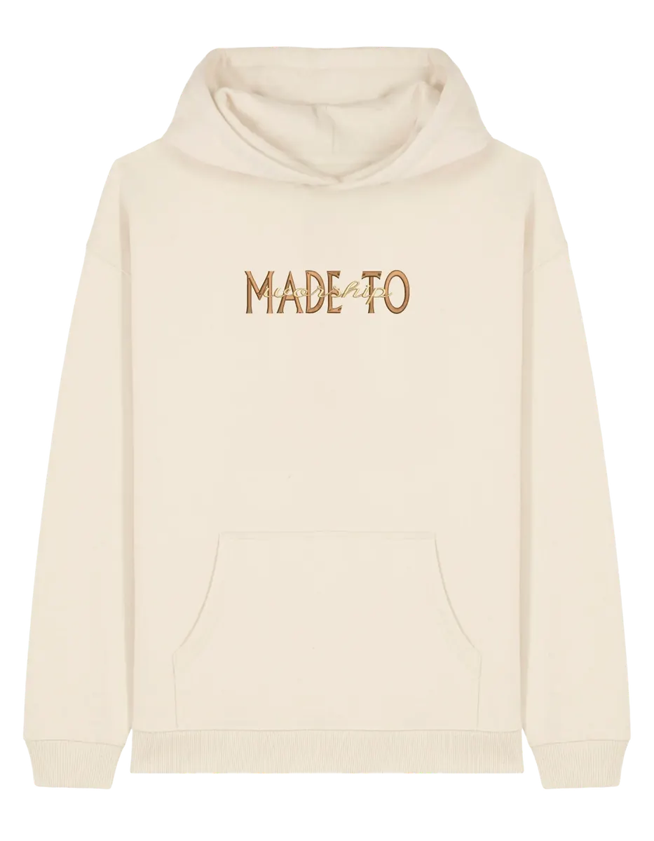 Made to worship maro hoodie - Thread Muse