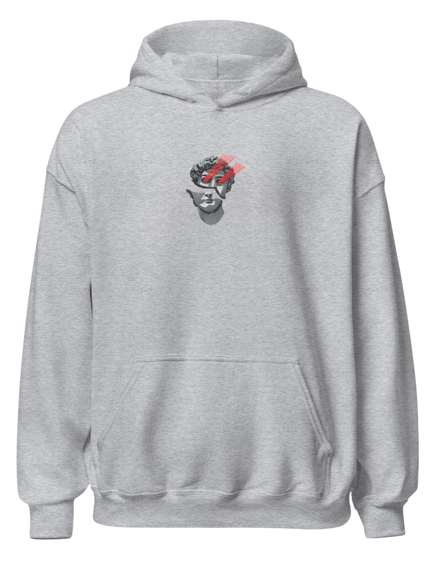 David laser eyes hoodie Sculpturi - Thread Muse