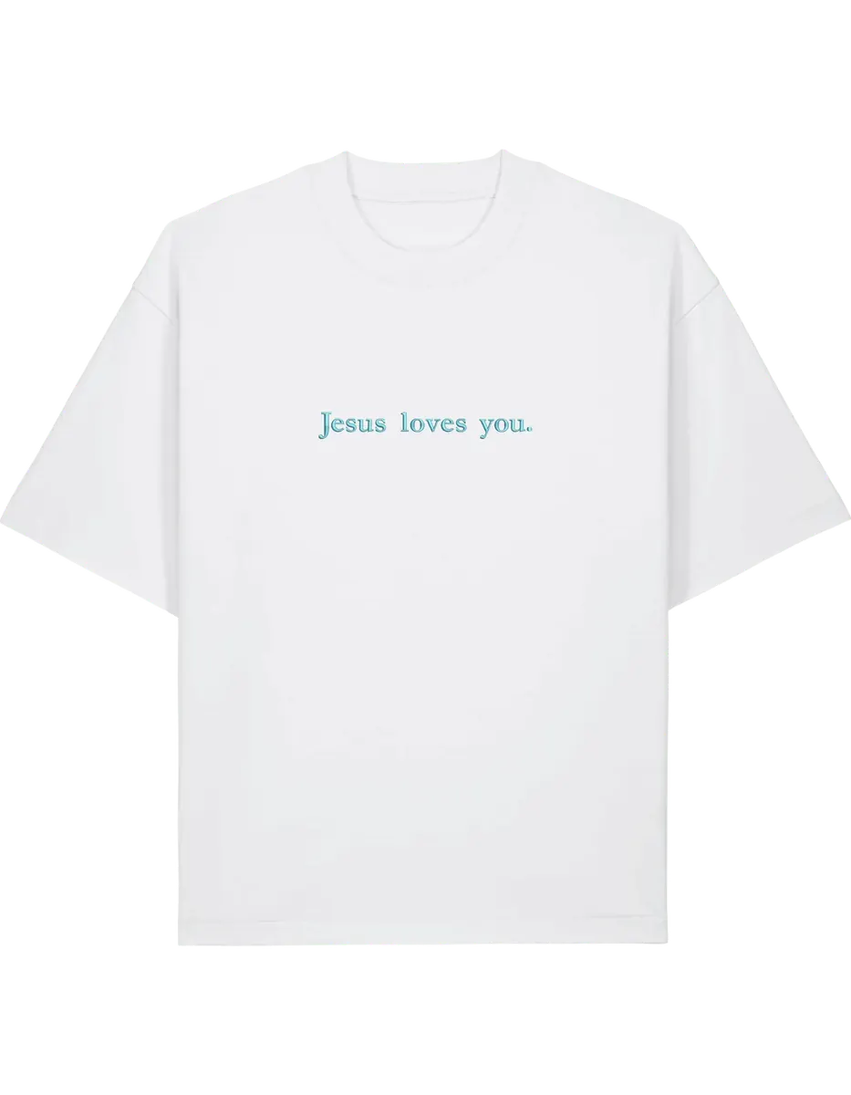 Jesus loves you tricou - Thread Muse