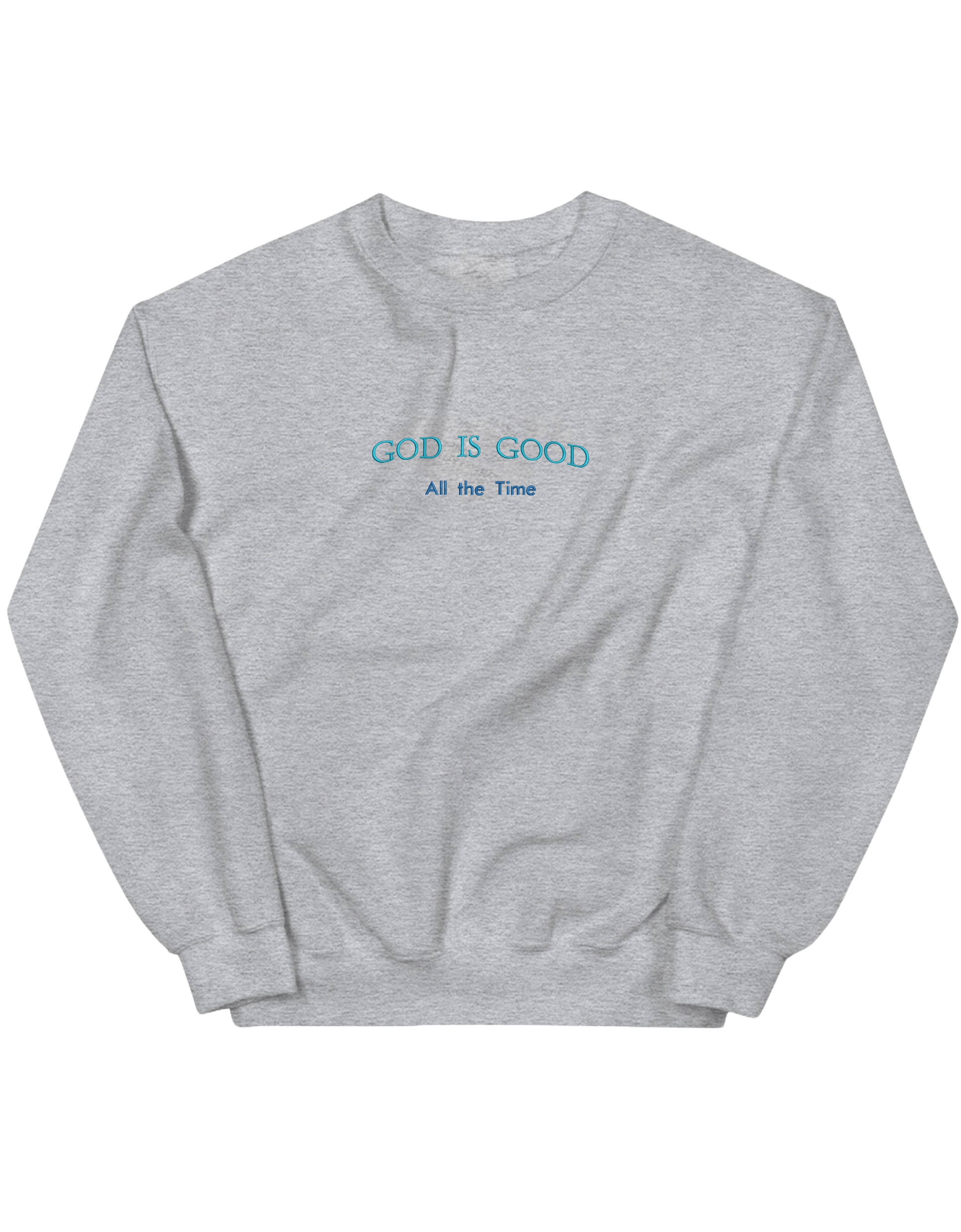 God is good sweatshirt - Thread Muse