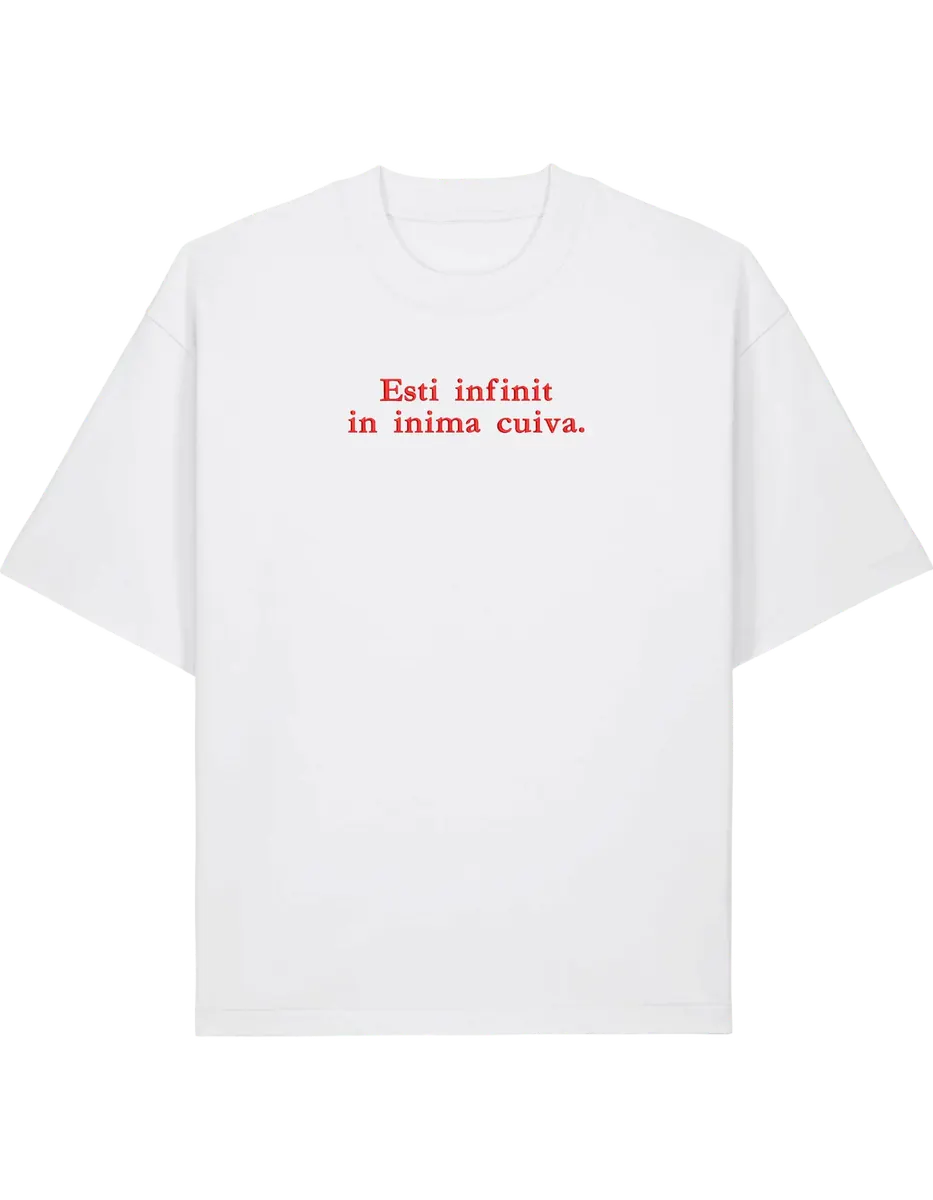 Infinit tricou Girly - Thread Muse