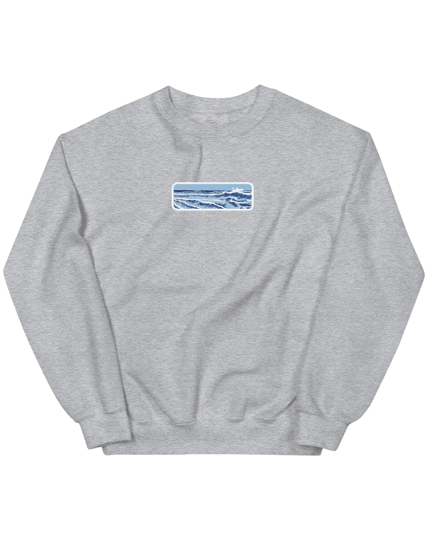 Japanese ocean waves sweatshirt Picturi - Thread Muse