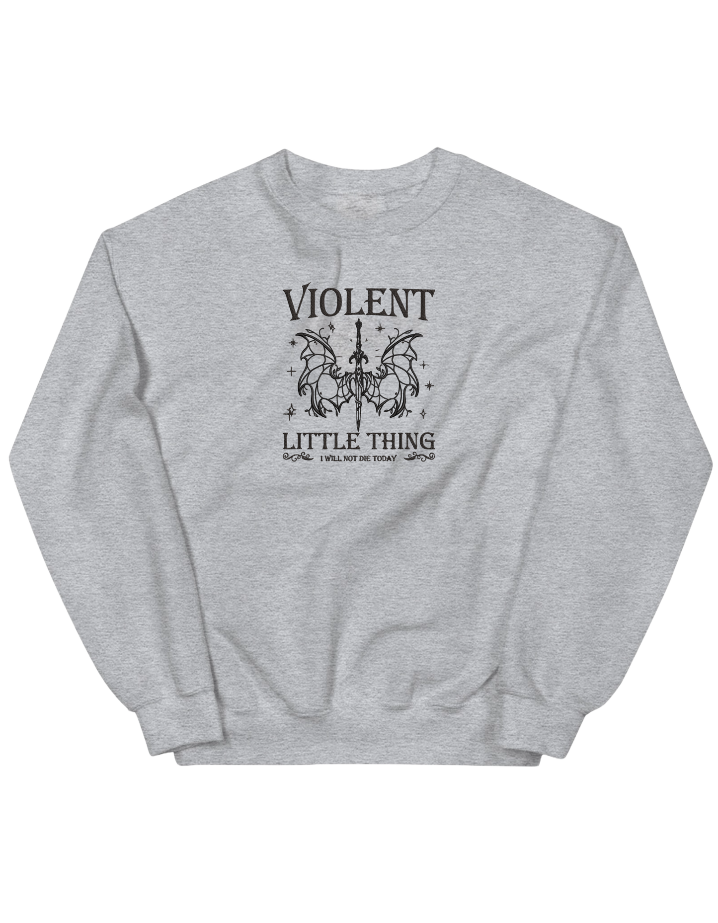Violent little thing sweatshirt Fourth Wing - Thread Muse