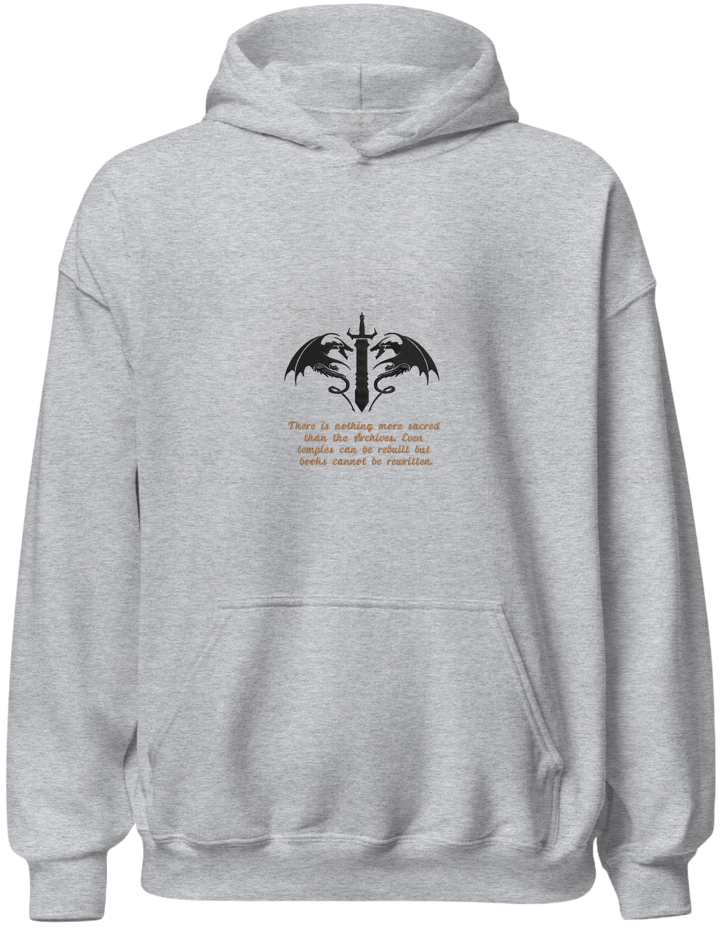 Archives hoodie Fourth Wing - Thread Muse