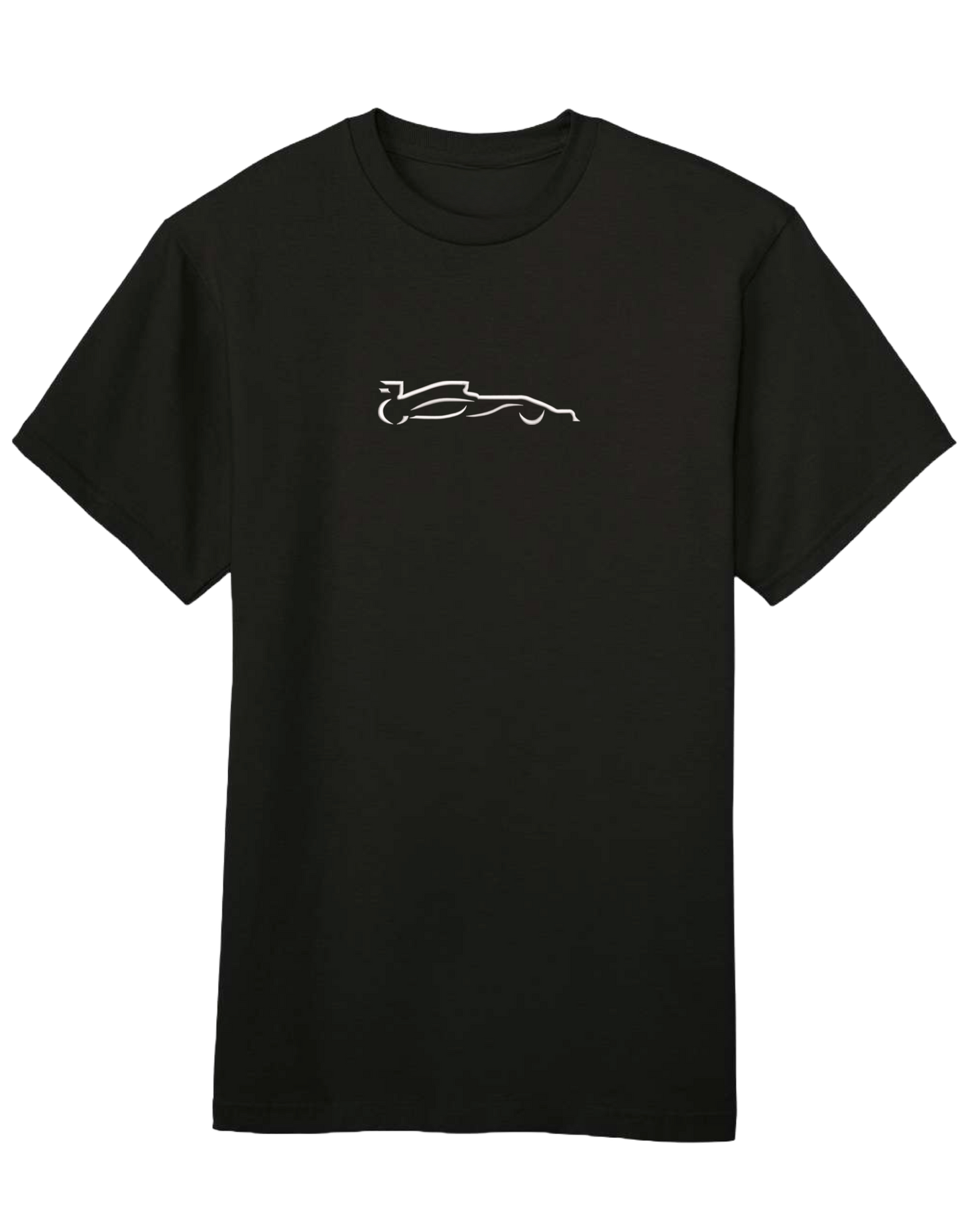 Race car outline tricou F1