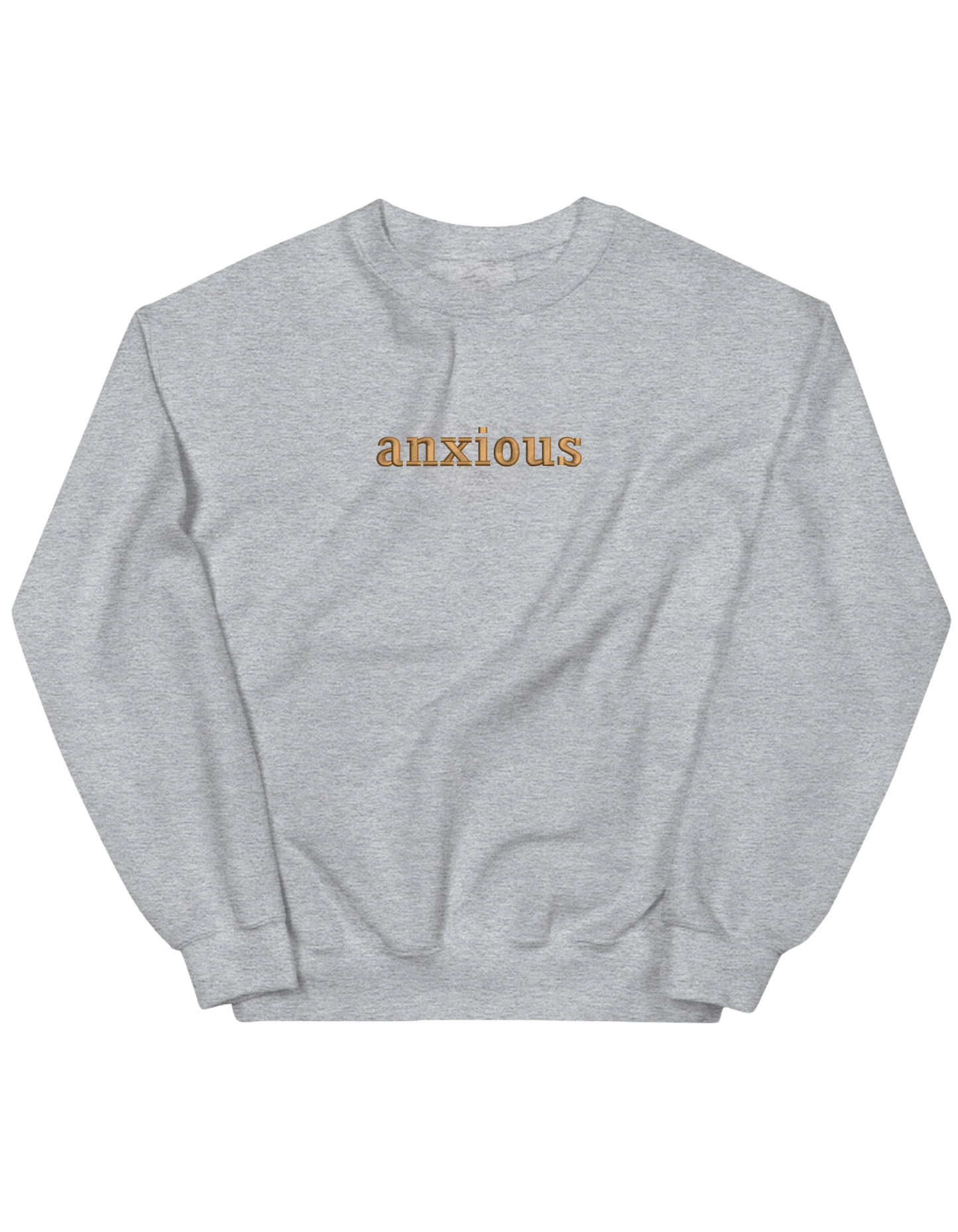 Anxious sweatshirt mesaje - Thread Muse