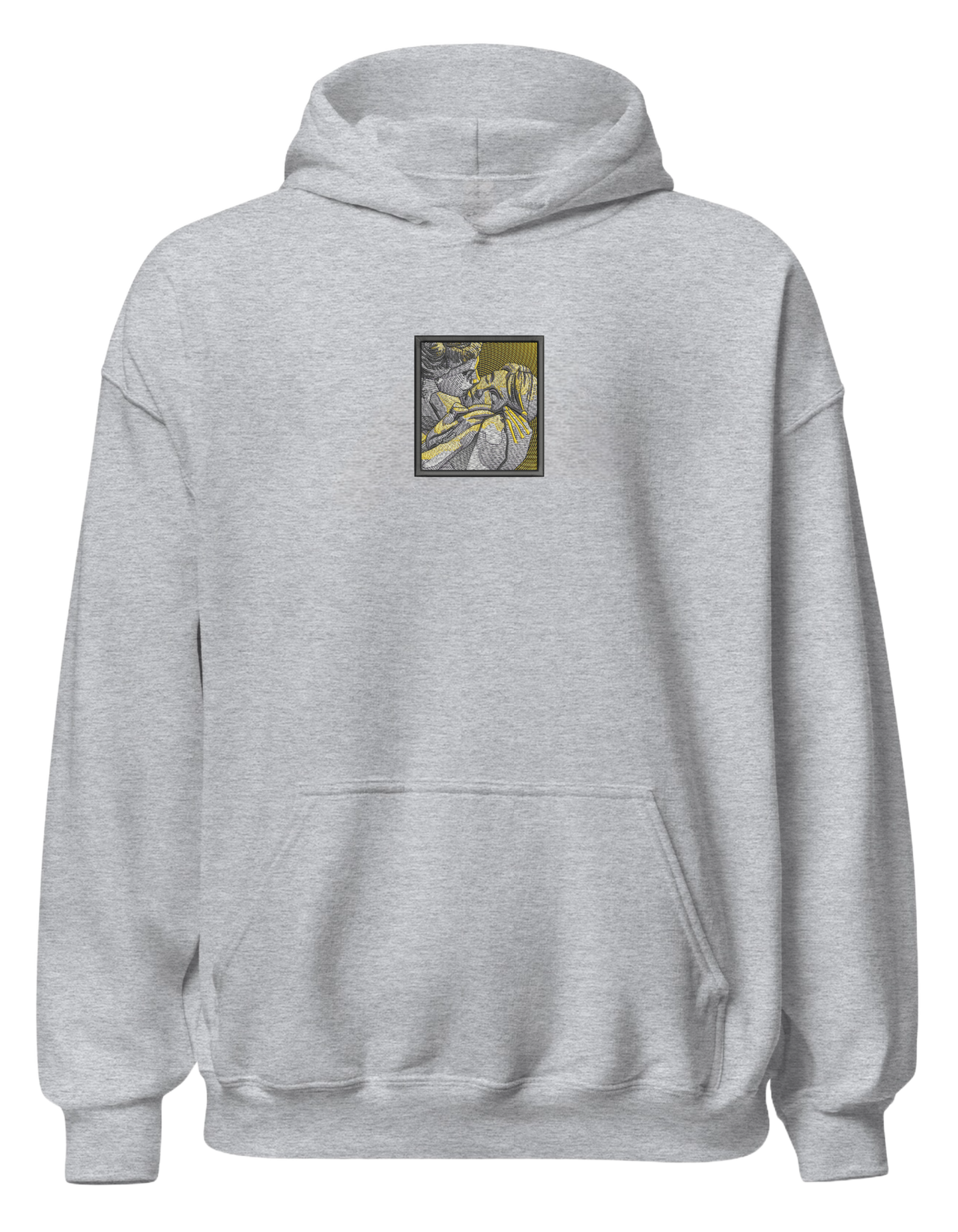 The Kiss Yves Pires hoodie Sculpturi - Thread Muse