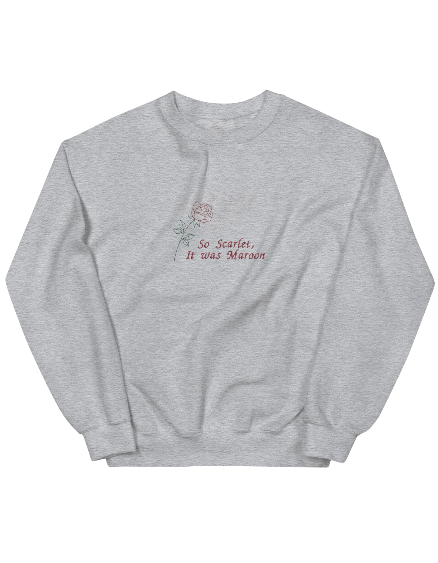 Maroon sweatshirt Taylor Swift - Thread Muse