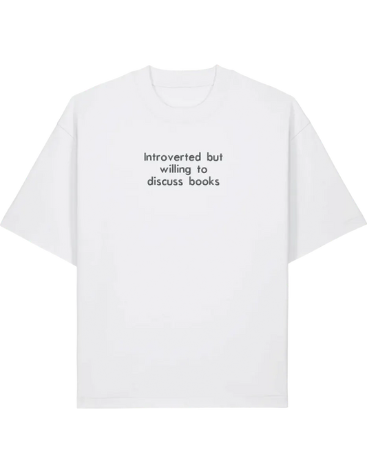 Introverted tricou bookish - Thread Muse