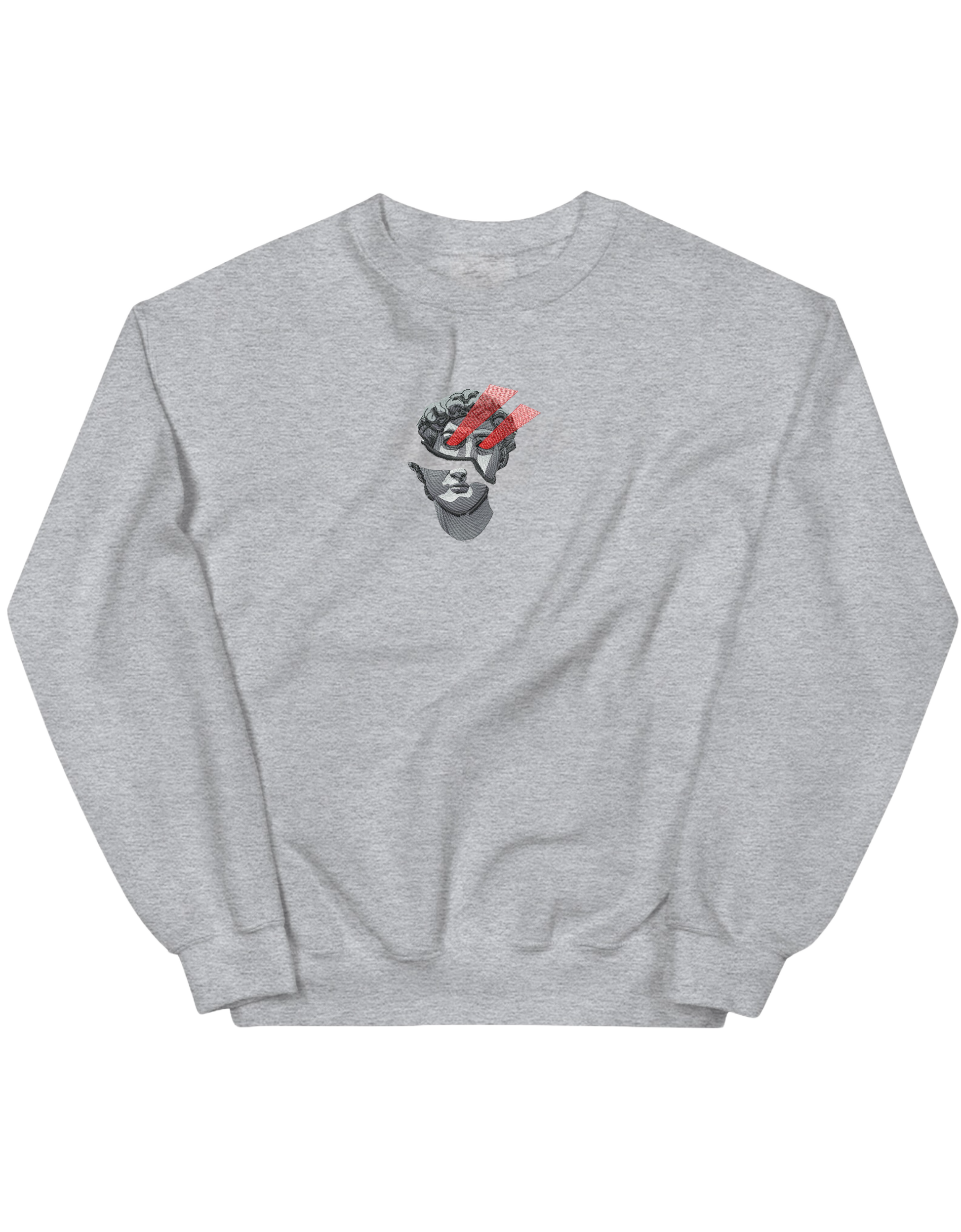 David laser eyes sweatshirt Sculpturi - Thread Muse
