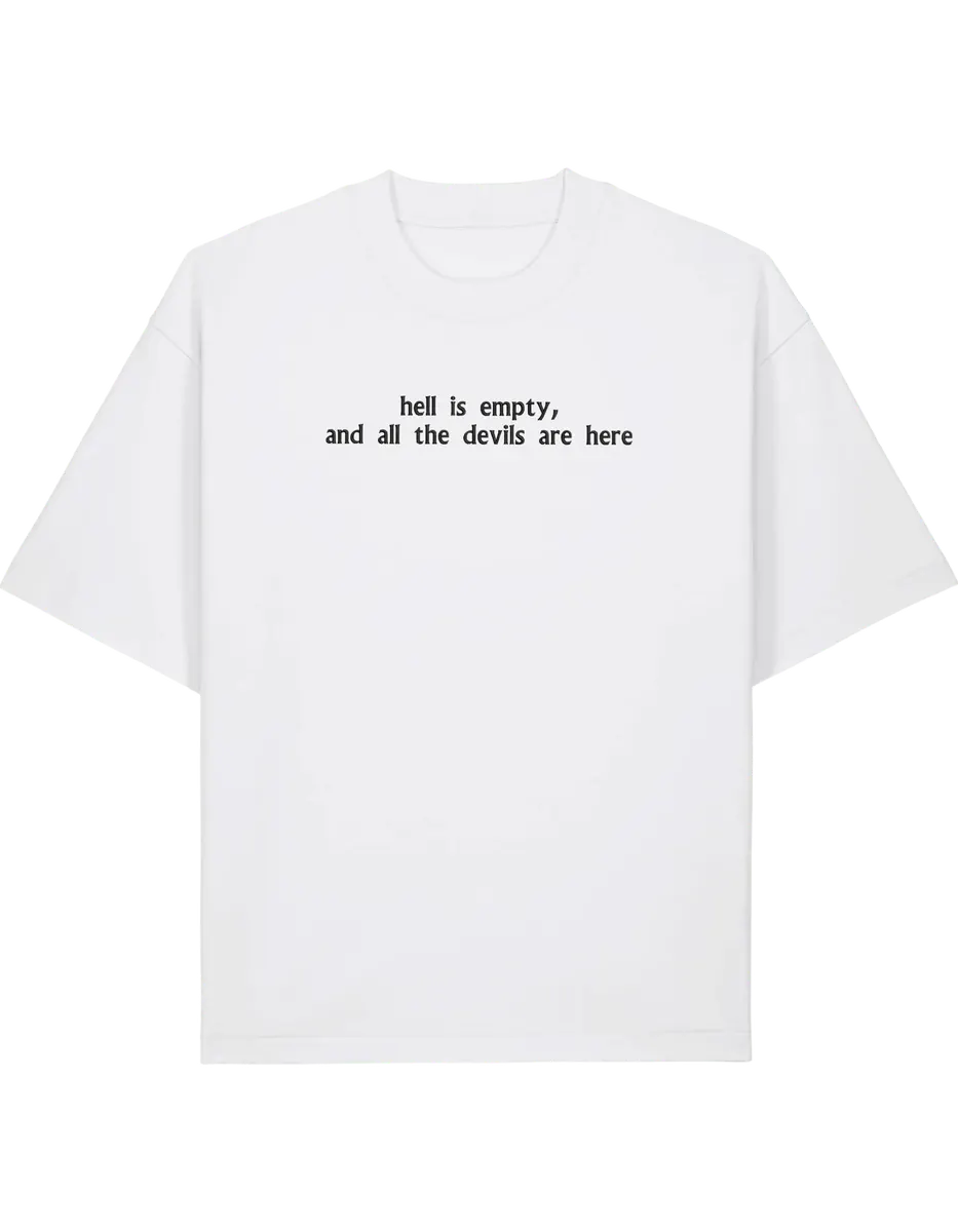 Hell is empty tricou Shatter me - Thread Muse