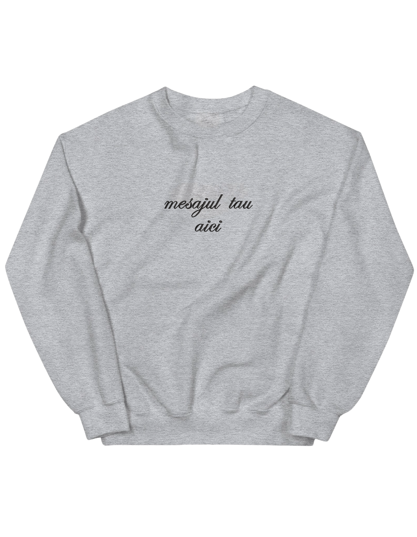 Custom sweatshirt font cursiv - Thread Muse