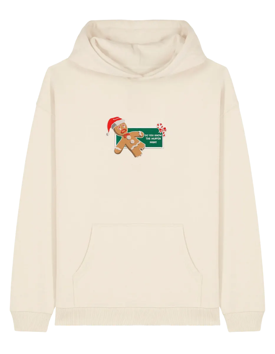 Gingerbread man hoodie Craciun - Thread Muse