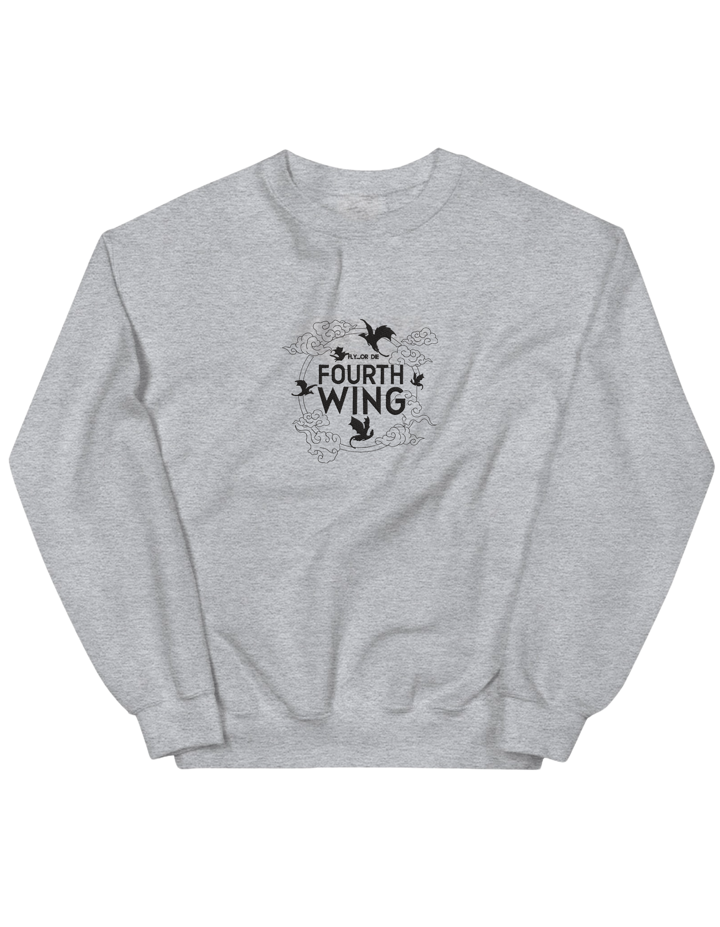 Fourth wing sweatshirt - Thread Muse
