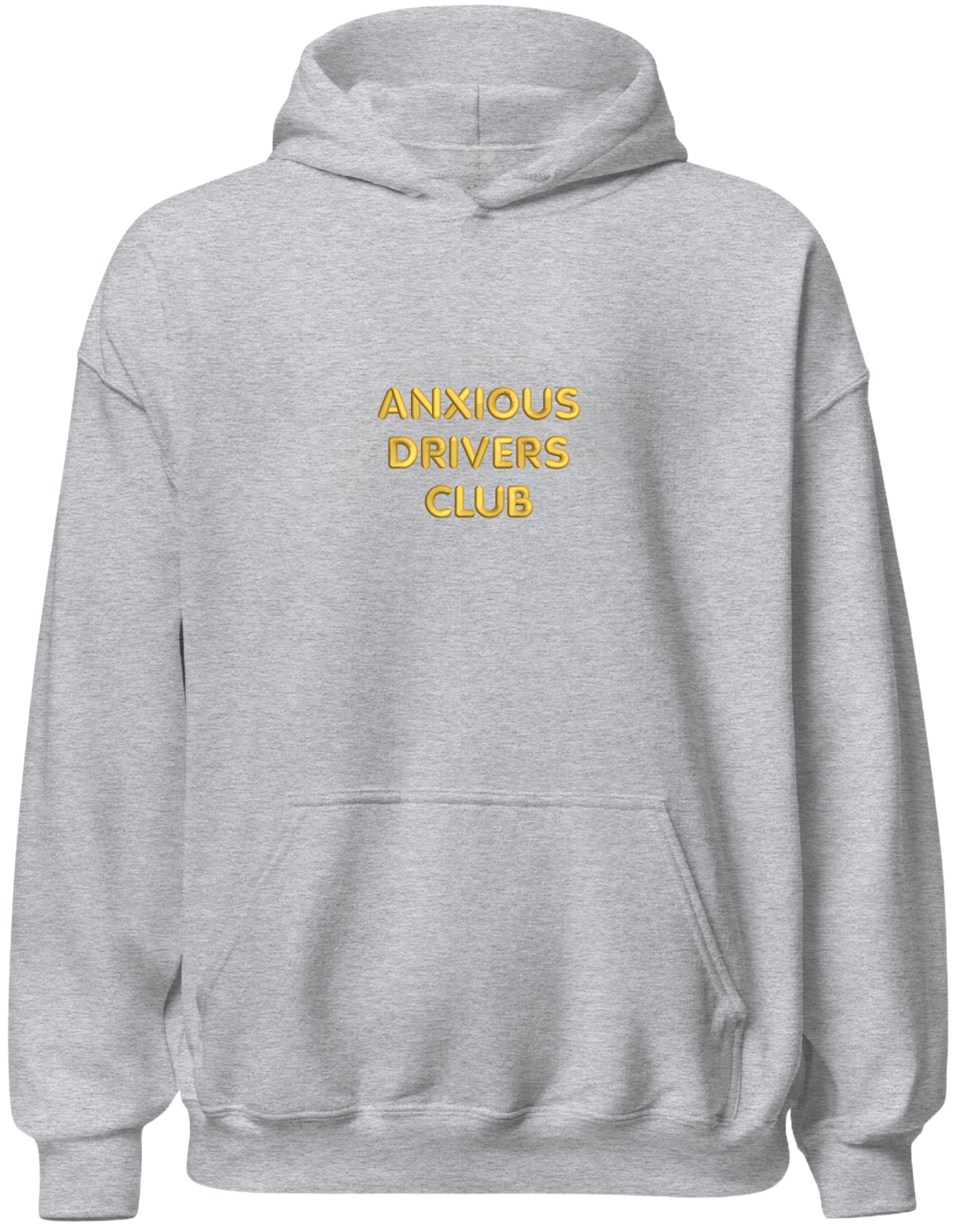 Anxious driver hoodie mesaje - Thread Muse