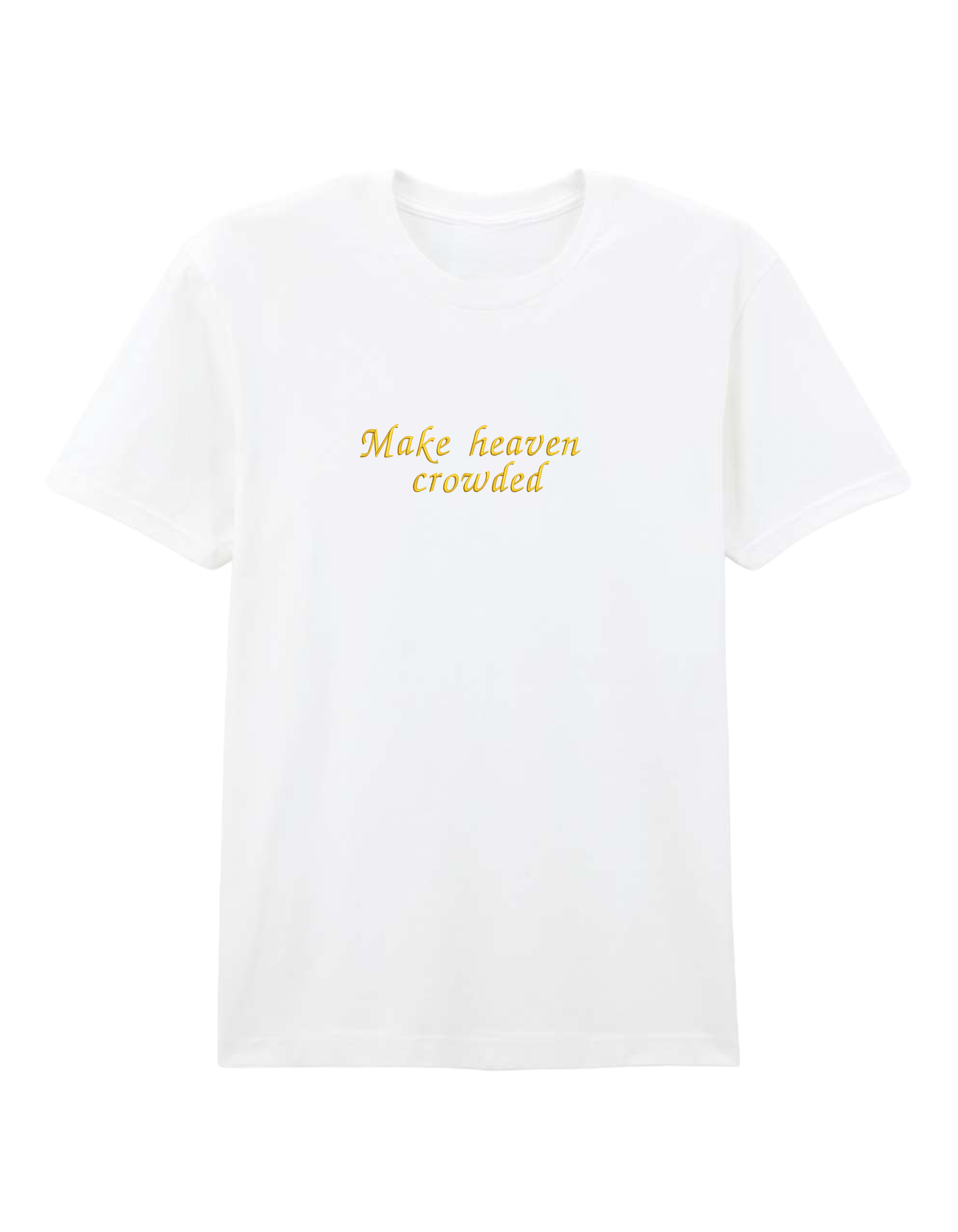 Make heaven crowded tricou - Thread Muse