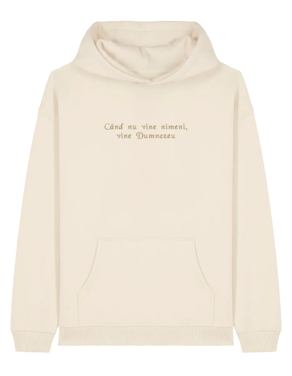 Dumnezeu hoodie - Thread Muse