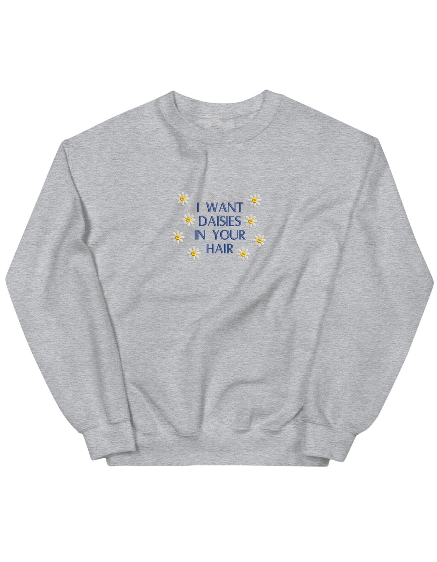 Daisies sweatshirt bookish - Thread Muse