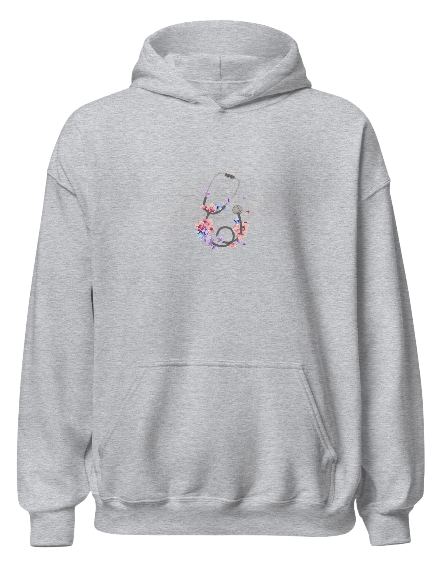 Stetoscop floral hoodie - Thread Muse