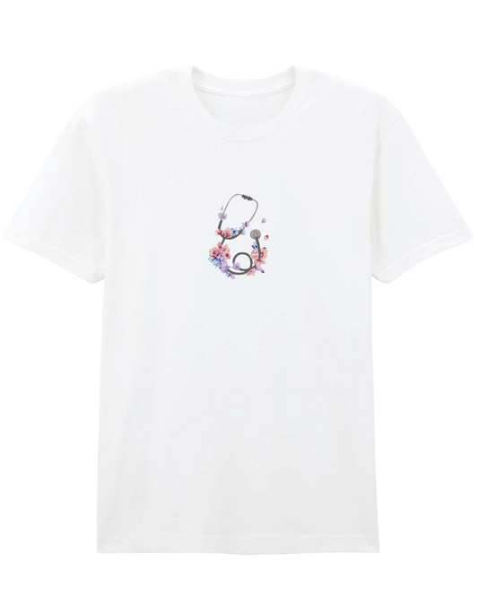 Stetoscop floral tricou - Thread Muse