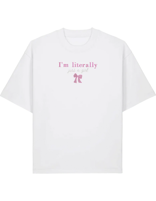 Just a girl tricou Girly - Thread Muse