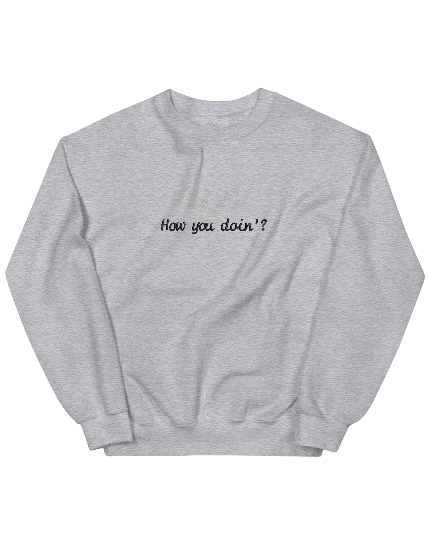 How you doin sweatshirt Friends - Thread Muse