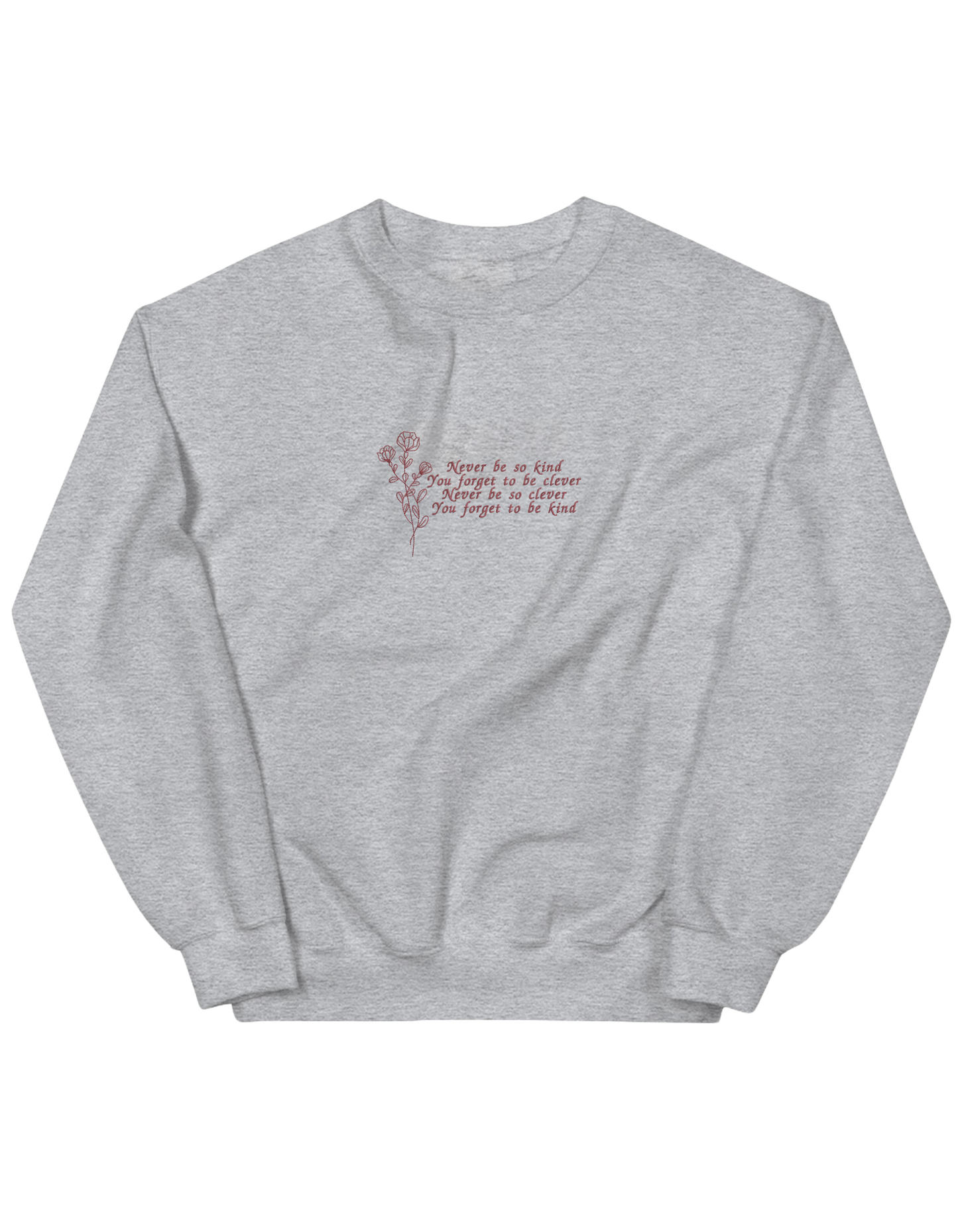 Never be so kind sweatshirt Taylor Swift - Thread Muse