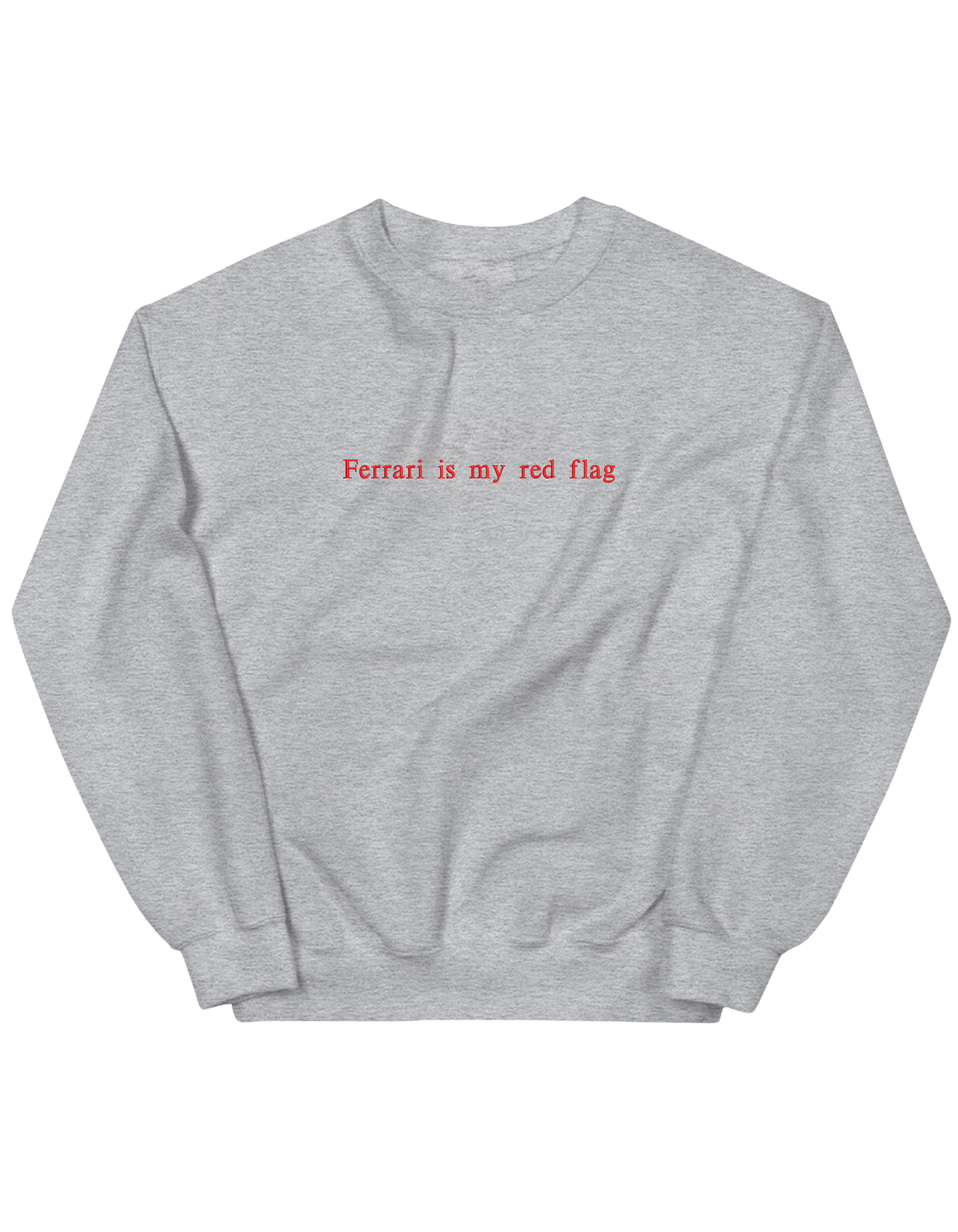 Red flag sweatshirt F1 - Thread Muse