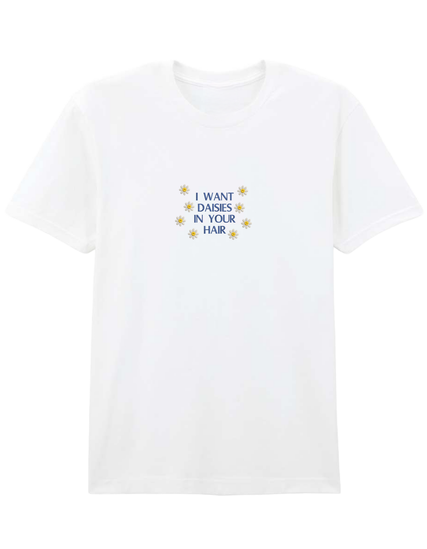 Daisies tricou bookish - Thread Muse