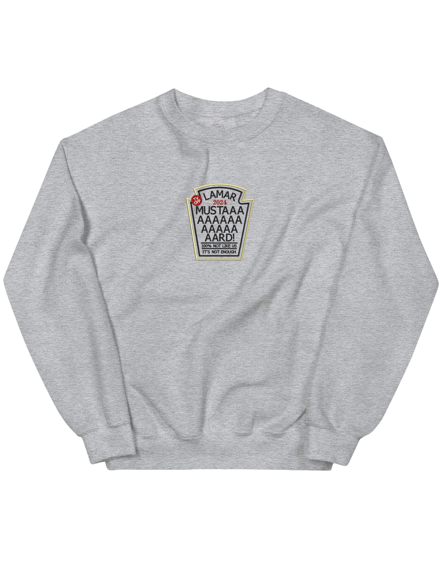 Mustard sweatshirt Kendrick Lamar - Thread Muse