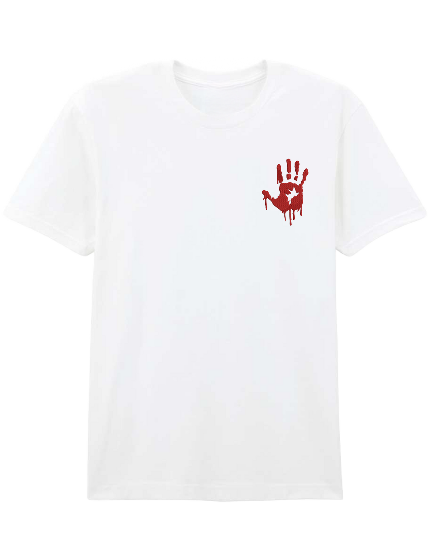Bloody hand tricou The Walking Dead