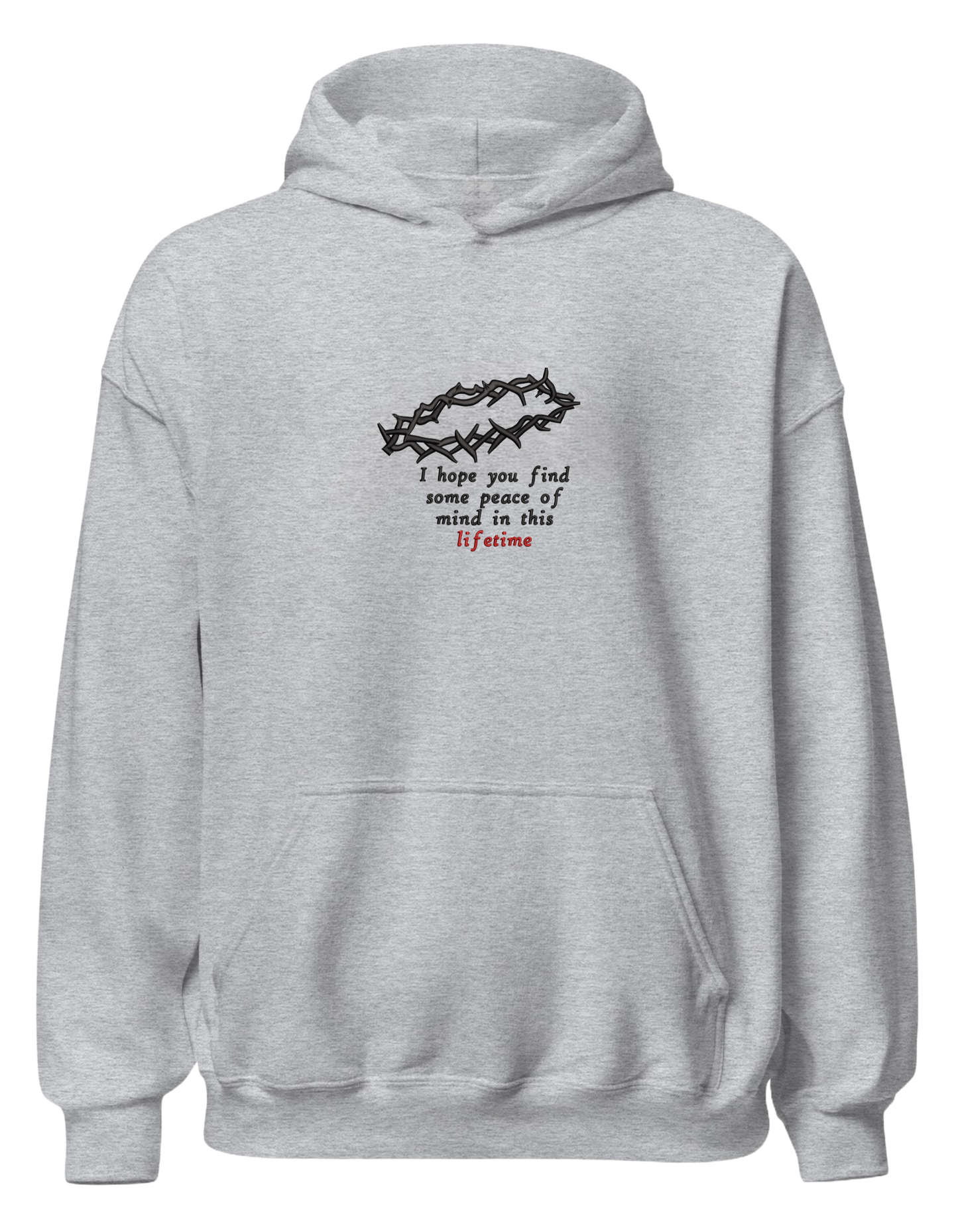 Peace of mind hoodie Kendrick Lamar - Thread Muse