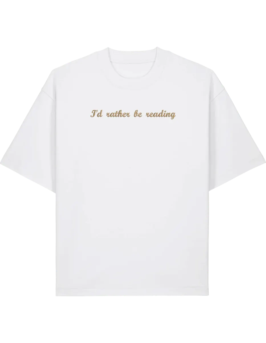 Rather read tricou bookish - Thread Muse