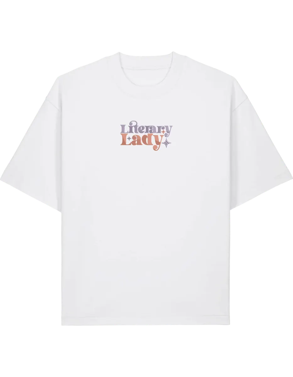 Lady tricou bookish - Thread Muse