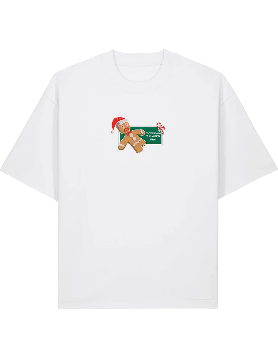 Gingerbread man tricou Craciun - Thread Muse