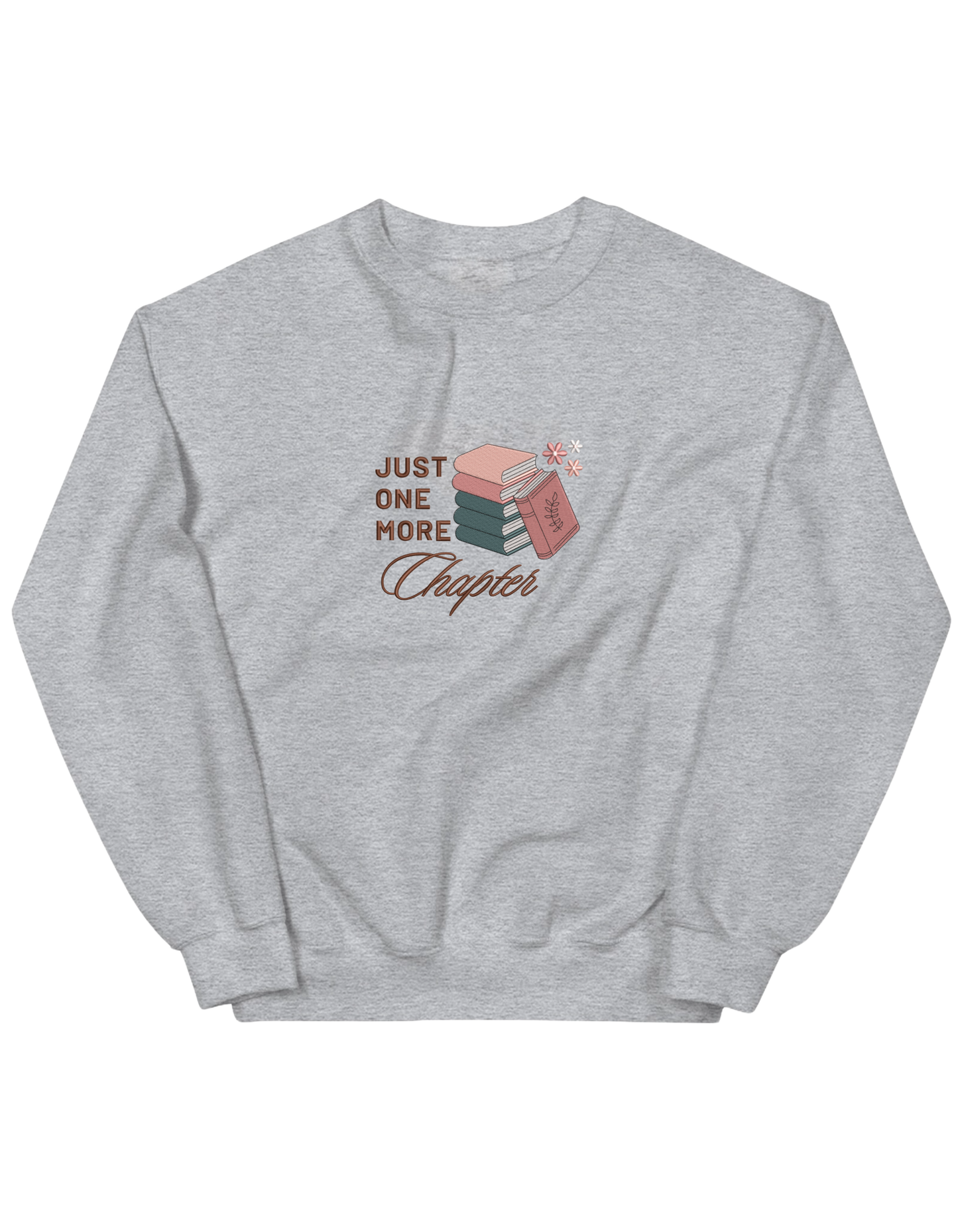 Just one more chapter sweatshirt bookish - Thread Muse