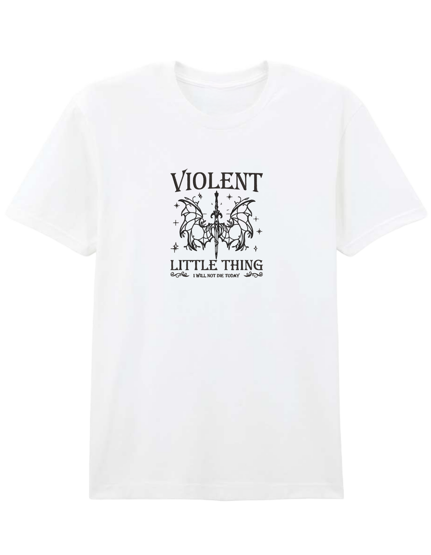 Violent little thing tricou Fourth Wing - Thread Muse