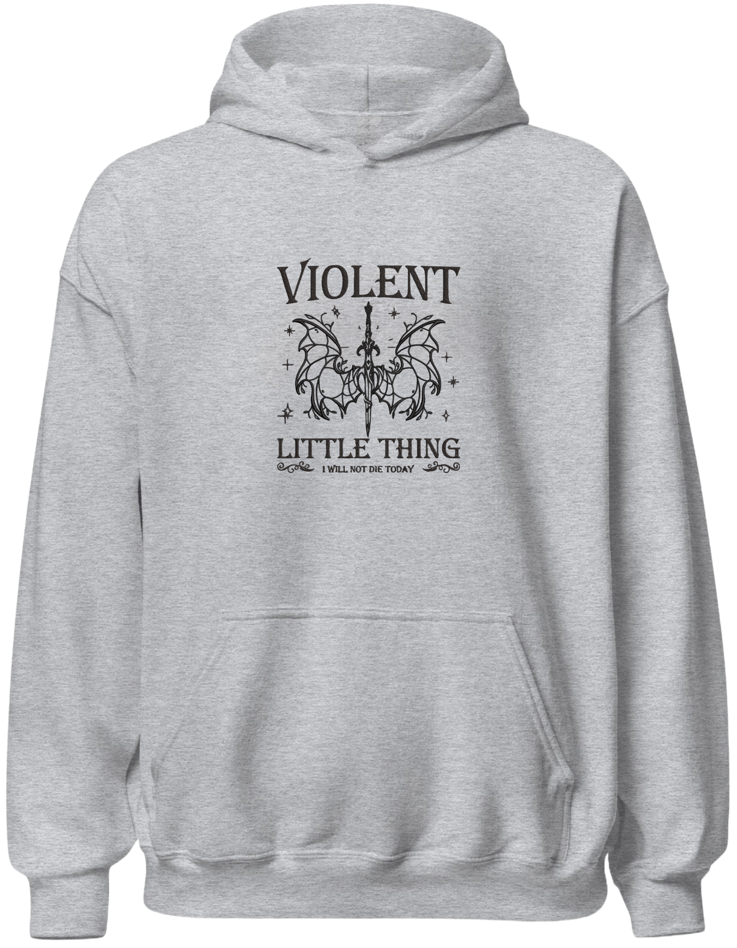 Violent little thing hoodie Fourth Wing - Thread Muse