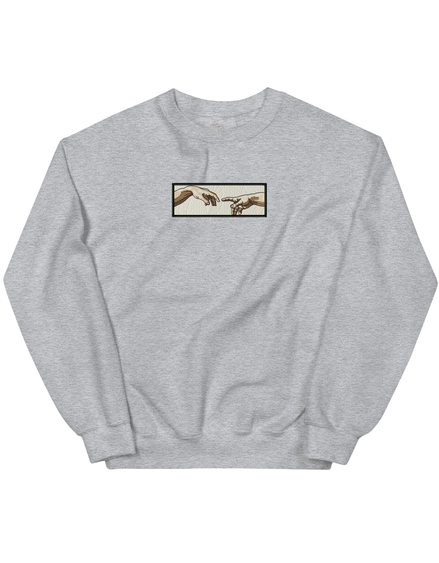 Creation of Adam hands sweatshirt Picturi - Thread Muse